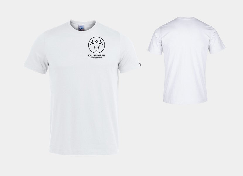 T-SHIRT COTTON WHITE UNISEX BEGINNER
