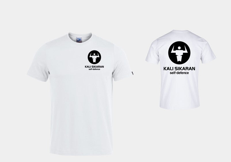 T-SKJORTE BOMULL HVIT UNISEX PHASE 3