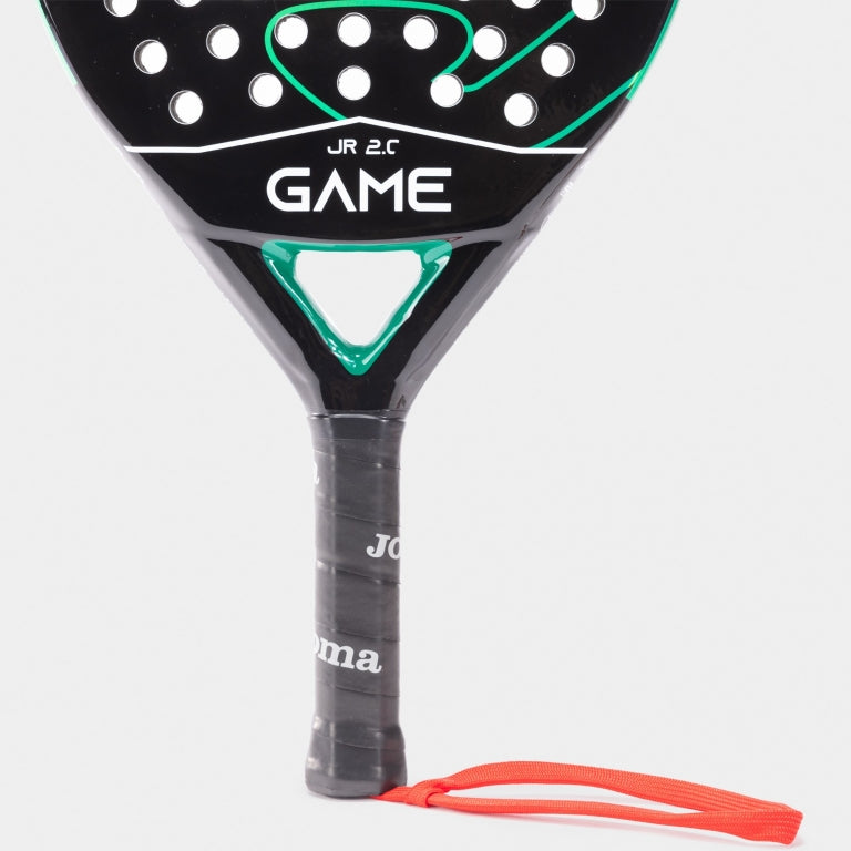 GAME JR PADDLE RACKET BLACK TURQUOISE