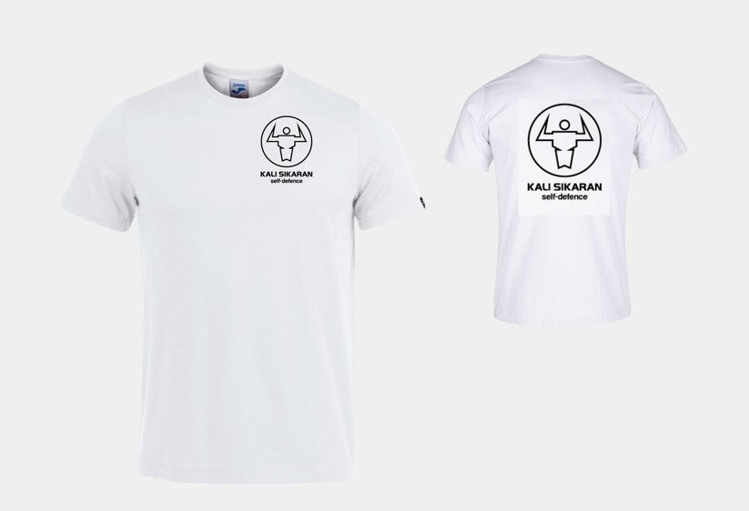 T-SKJORTE BOMULL HVIT UNISEX PHASE 1