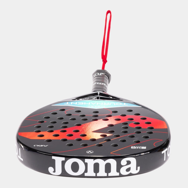 TOURNAMENT FLEX PADDLE RACKET BLACK RED